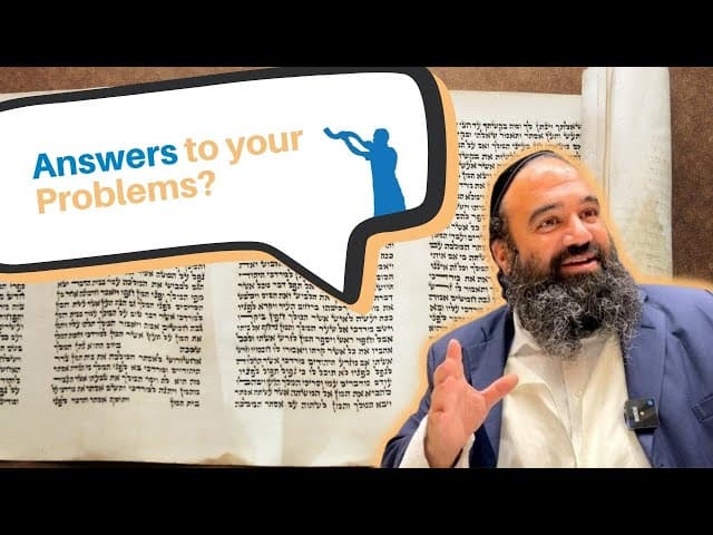 How do we find the answers to our problems in the Torah?