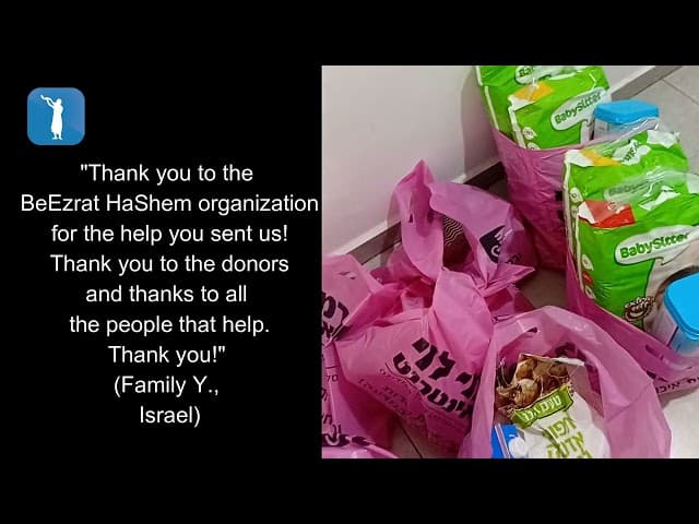 Passover Relief for 600+ Families in Need