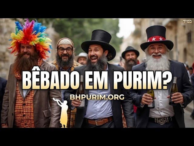 É mitzvá se embriagar no Purim?