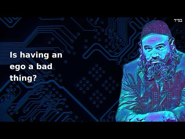 Is having an ego a bad thing?