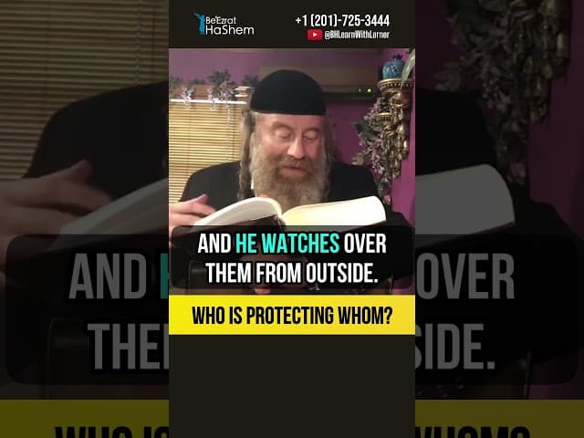 Who is protecting whom? #shorts #Torah