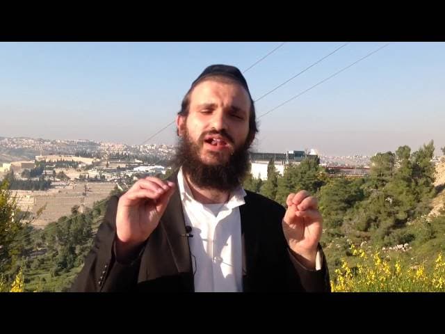 תכליתו של חג הפסח מהרב אפרים כחלון (הר נוף ירושלים)