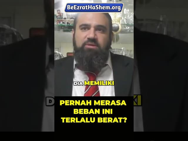 Alasan Ujianmu Begitu Berat #Torah #Yahudi #RabiYaronReuven