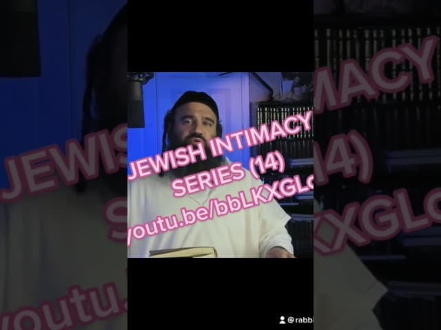 Watch Jewish Intimacy Series Part (14)youtu.be/bbLKXGLoy-8 #adultry #pornsddiction #orthodoxjewish