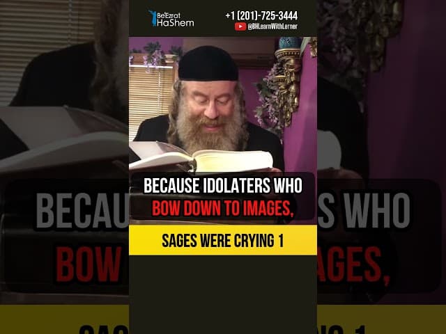 1️⃣ Sages were crying… #Torah #shorts