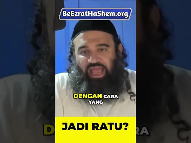 Ingin Diperlakukan Seperti Ratu? Dengarkan Ini #Torah #Yahudi #RabiYaronReuven