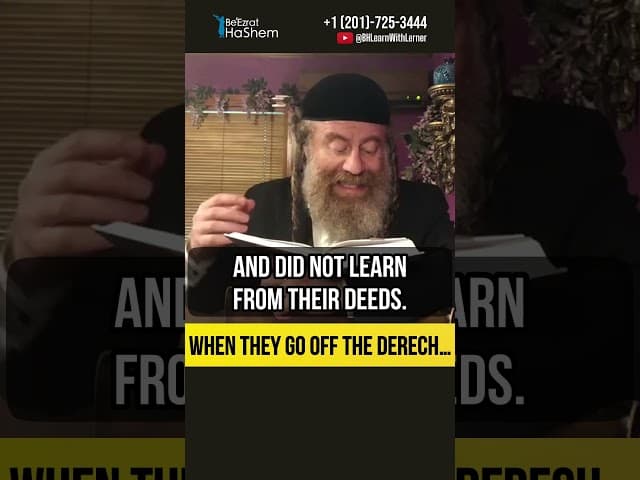 When they go off the Derech… 💠 The choice is YOURS #shorts #torah