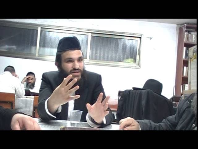 מי הוא יהודי עם אמונה שלמה בבורא  שיעור מלא סיפורים ובנתניה ישיבת מאור ישראל מהרב אפרים כחלון