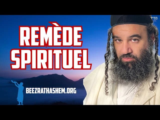 Une maladie spirituelle nécessite un remède spirituel.