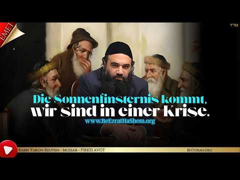 Die Sonnenfinsternis kommt, wir sind in einer Krise.