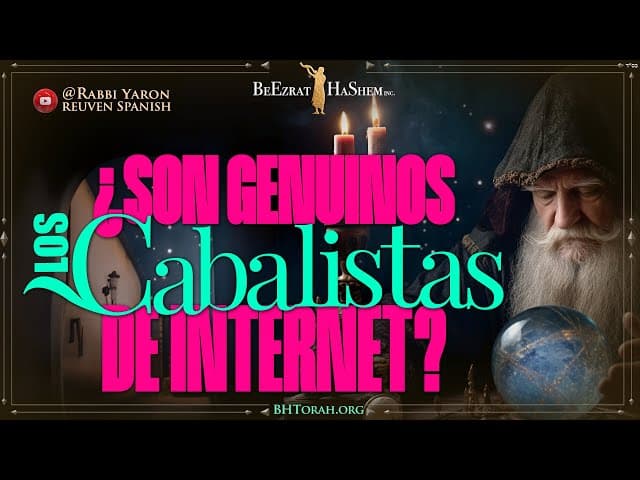 ¿HaShem permite la brujería? ¿Son genuinos los CABALISTAS de YouTube? - Shiur doblado al Castellano