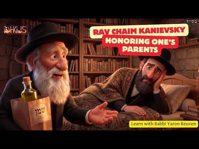 Honoring Parents💖 | Rav Chaim Kanievsky | TORAH FOR KIDS AI