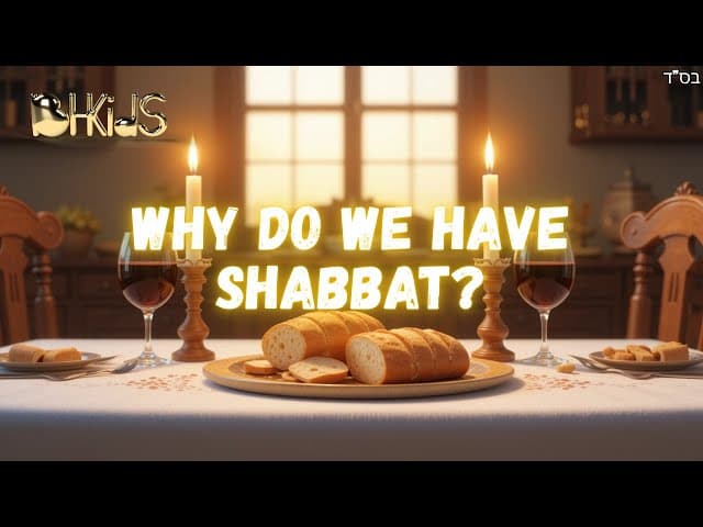 🌅✨ Shabbat — Hashem’s Royal Gift 👑🕯️ Why It’s So Special! | TORAH FOR KIDS AI