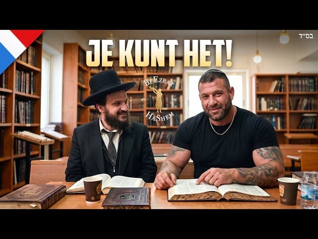 De rabbijn die gangsters tot tesjoewa brengt