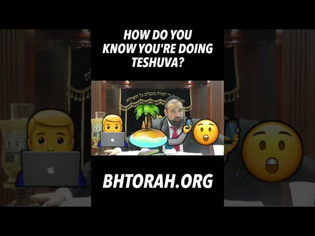 How Do You Know You're Doing TeShuva?