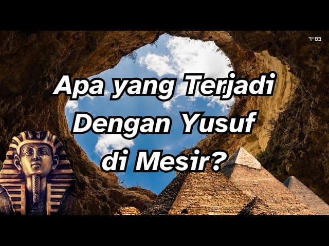 Apa yang Terjadi Dengan Yusuf di Mesir?