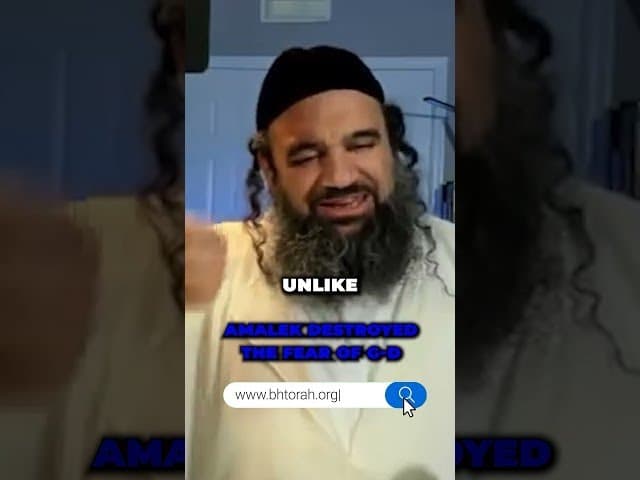Amalek Menghancurkan Rasa Takut kepada Tuhan
