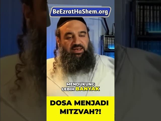 Pahala yang Tidak Ada Bandingannya #Torah #Yahudi #RabiYaronReuven