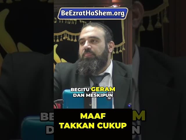 Bahaya Kata kata Sekali Terucap, Tak Bisa Ditarik Lagi #Torah #Yahudi #RabiYaronReuven