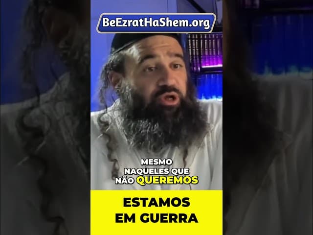 Não Existe Trégua #Torá #Judeu #RabinoYaronReuven