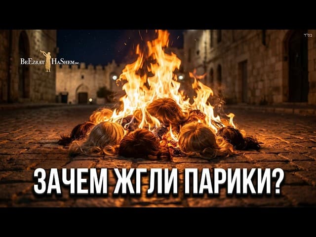 Шок в Иерусалиме: Зачем жгли парики?