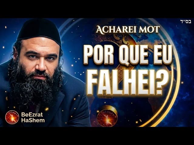 ACHAREI MOT Lidando Com O Fracasso | Stump The Rabbi 230