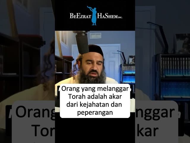 Tanpa Torah, yang ada hanya kejahatan #shorts #Torah