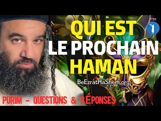 Le prochain débat d'Haman | Questions Réponses en direct pour Pourim