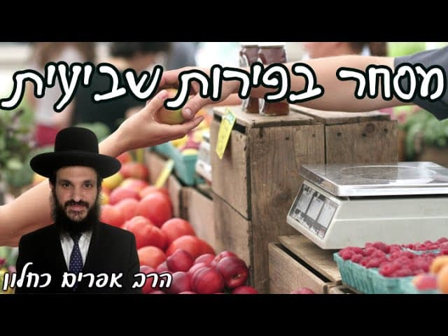 מסחר בפירות שביעית | קצרים