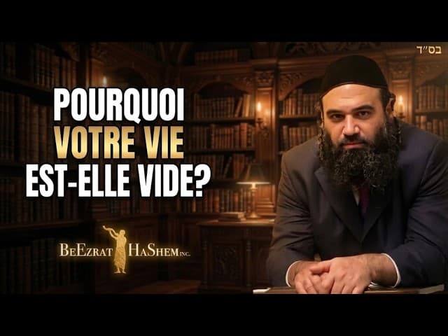 L'Emouna d'un Tzadik PARTIE 4 - MUSSAR Pirkei Avot