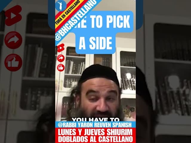 HaShem develando a Amalek, hay que escoger un lado como lo hizo Rivkah Imenu - Doblado al Castellano