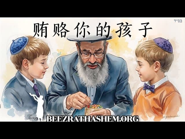 犹太父母用奖励让孩子学习托拉