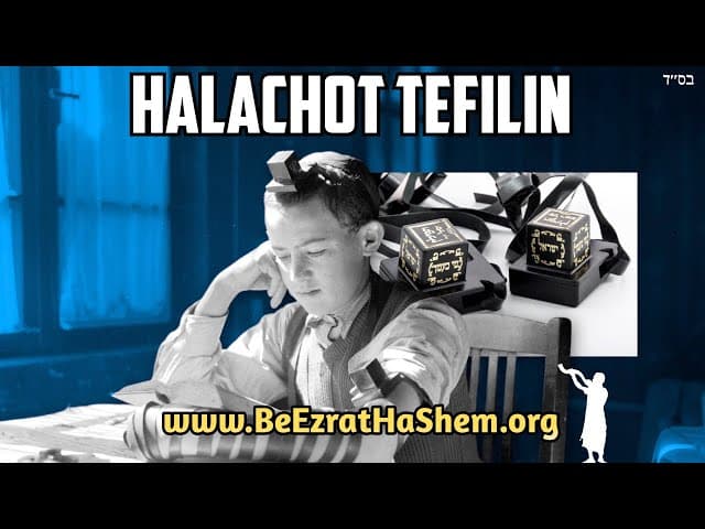 Cara Memakai Tefillin & Halachot Penting