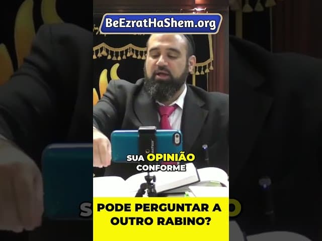 Pode Perguntar a Vários Rabinos Até Ouvir a Resposta Que Quer? #Torá #Judeu #RabinoYaronReuven
