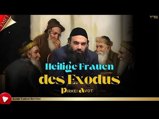 Heilige Frauen des Exodus - MUSSAR Pirkei Avot