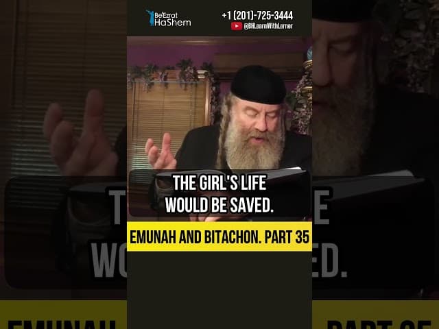 3️⃣5️⃣ Emunah and Bitachon 💡Accepting Hashem's Decree