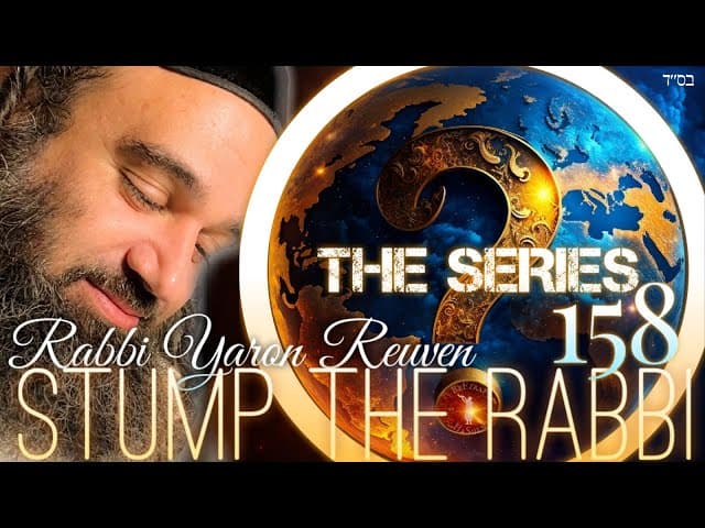 Motivational God, Converts, Black Jews, Shidduch Crisis Reality Check: Stump The Rabbi (158)