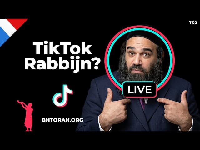 Waarom is deze rabbi op TikTok?