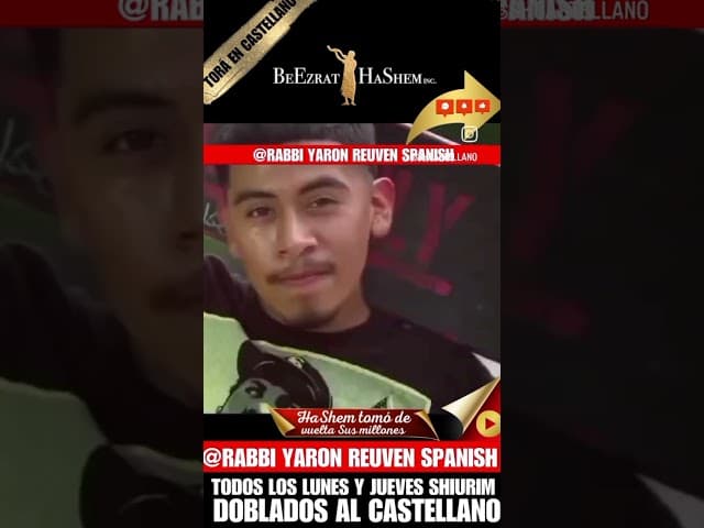HOY 👉 GRAN ESTRENO de la PELÍCULA de la vida de Rabbeinu Yaron https://youtu.be/A-_2xzmkhDY