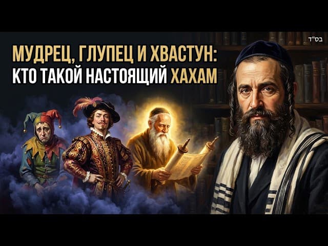 Мудрец, глупец и хвастун: кто такой настоящий Хахам | Мусар, Пиркей Авот 98 | Раввин Ярон Реувен