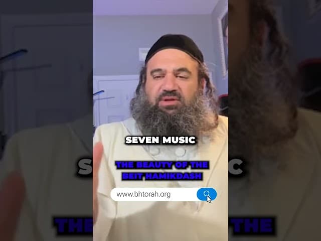 The Beauty of Beit HaMikdash #Torah #OrthodoxJudaism #RabbiYaronReuven #Judaism #BeitHaMikdash