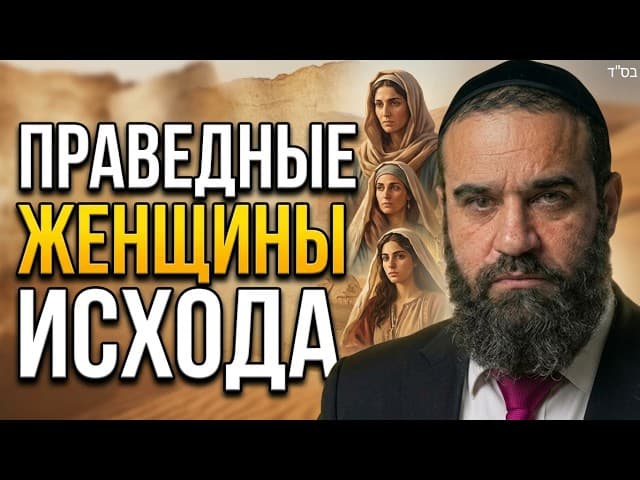 Праведные женщины Исхода | Мусар Пиркей Авот 87 | Раввин Ярон Реувен