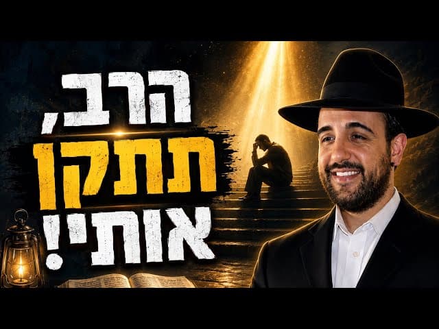 הרב מאיר אליהו | "הרב, תתקן אותי" | משכן יהודה