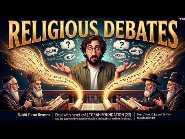 How To Deal With Heretics Who Want To Debate | TORAH FOUNDATION (22)