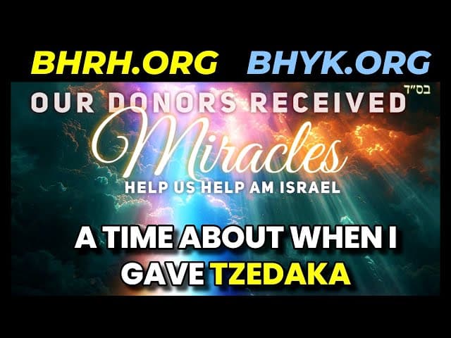 Beata Izmailov Tzedaka Saves From Death Testimony Miracle Story 2024