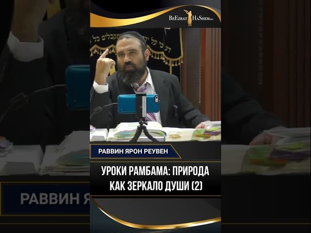 Уроки Рамбама: Природа, как зеркало души (2)