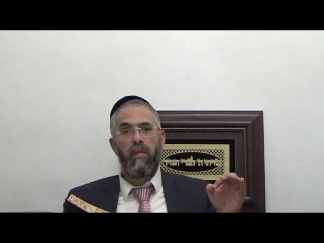 הרב שלמה שרביט - הלכות תשובה (20) מי הוא ישראל שיש לו חלק לעולם הבא