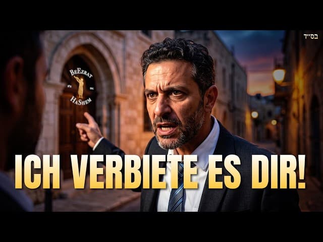Er verbot seinem Sohn den Weg zur Shul – dann geschah das Unfassbare