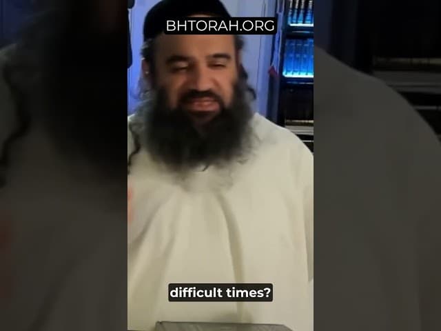 Dealing With Hard Times Help Here: Beezrathashem.org/donate Full Lecture: