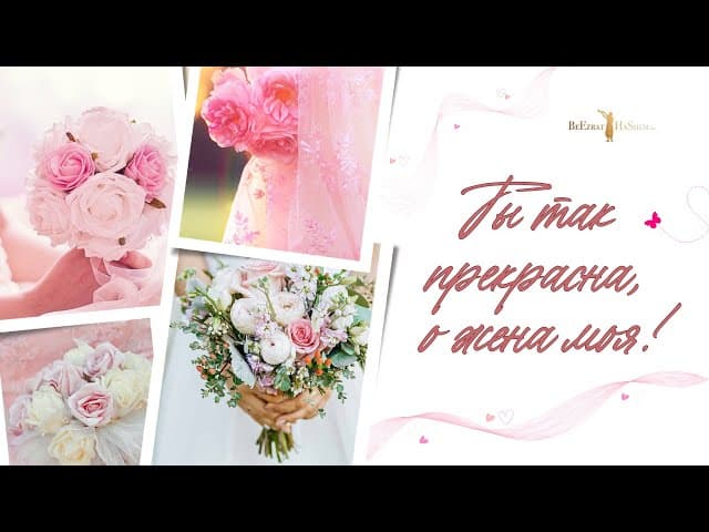 Ты так прекрасна, о жена моя!